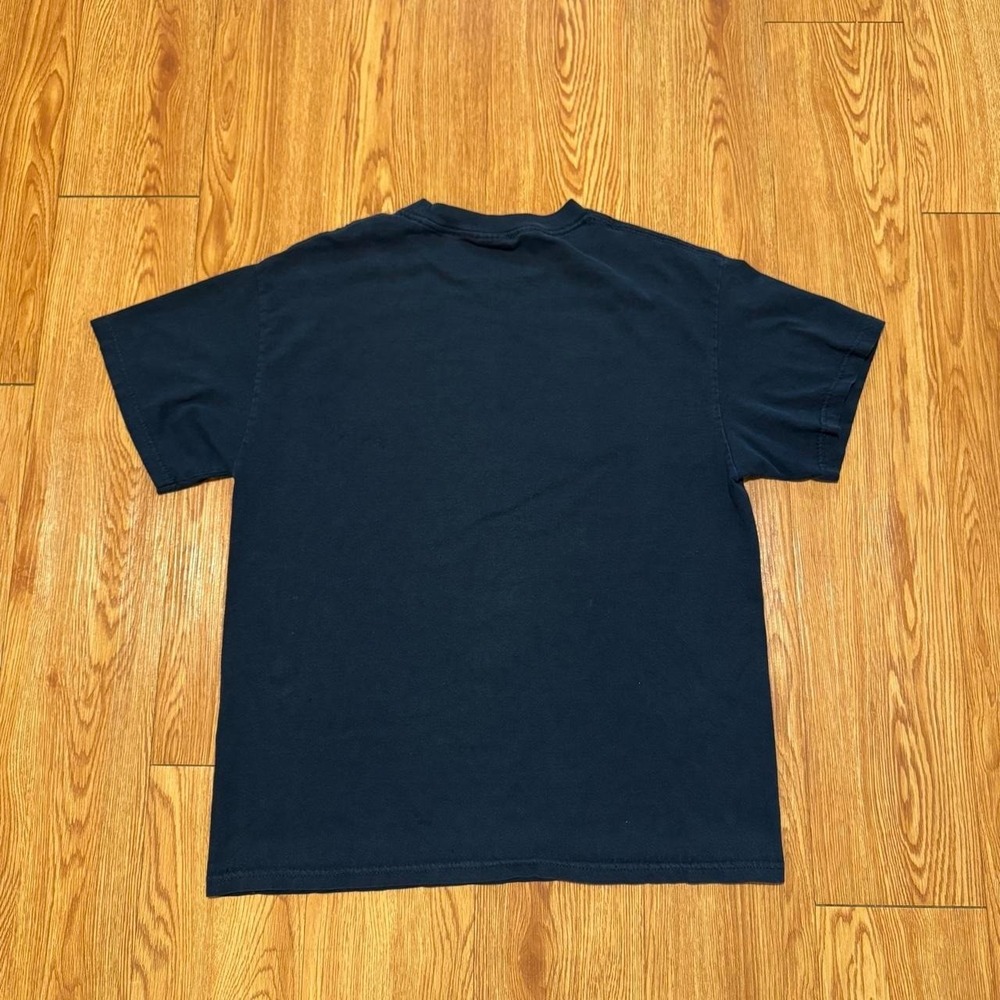 Speeding Ticket Excuses Comedy Men's Shirt Y2K Cops Navy Size Large - Picture 3 of 8
